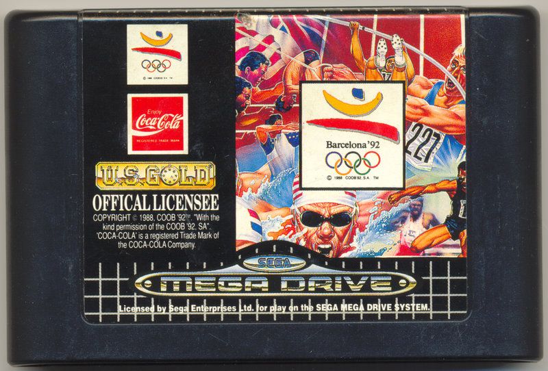 Media for Olympic Gold: Barcelona '92 (Genesis)