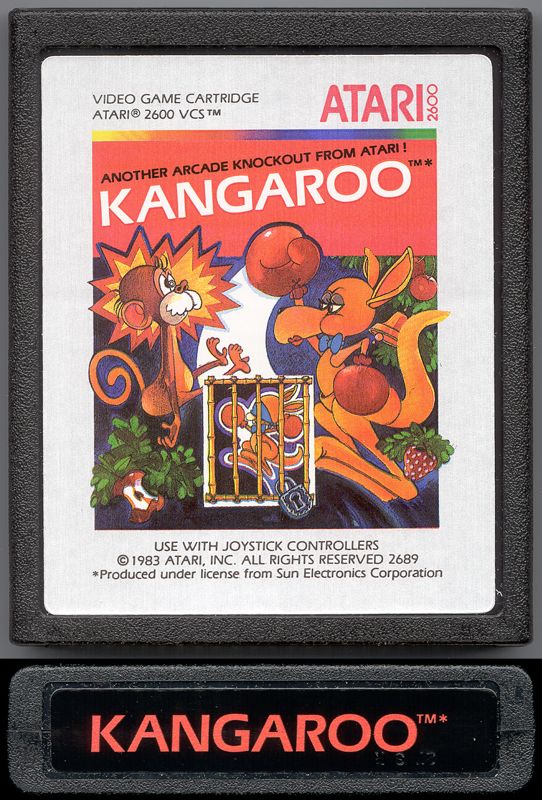 Media for Kangaroo (Atari 2600)