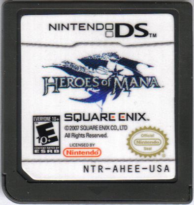 Heroes of Mana cover or packaging material - MobyGames