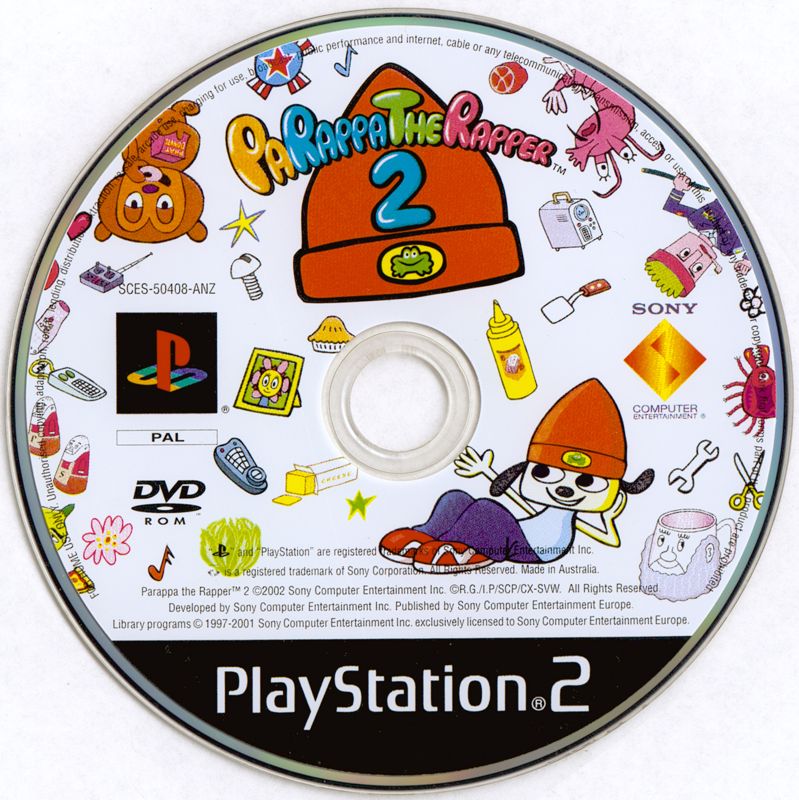 Media for PaRappa the Rapper 2 (PlayStation 2)