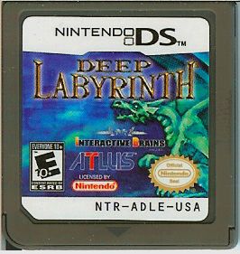 Media for Deep Labyrinth (Nintendo DS)