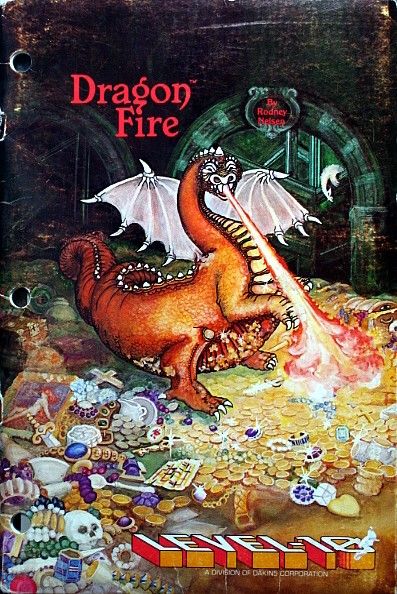 Front Cover for Dragon Fire (Apple II)