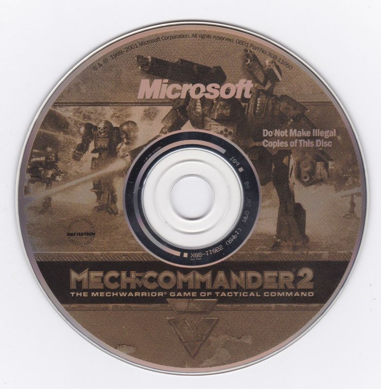 Mech Commander 2 cover or packaging material - MobyGames