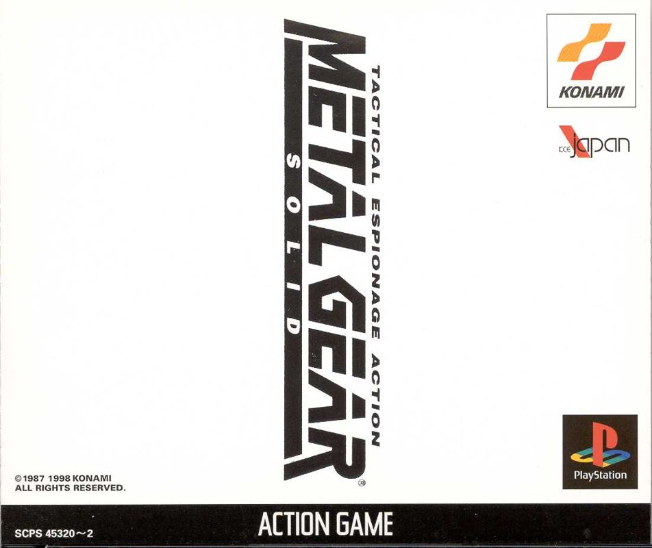Front Cover for Metal Gear Solid (PlayStation)