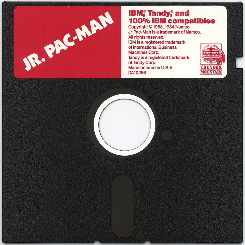 Media for Jr. Pac-Man (DOS)