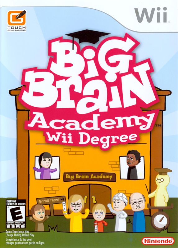 Front Cover for Big Brain Academy: Wii Degree (Wii)