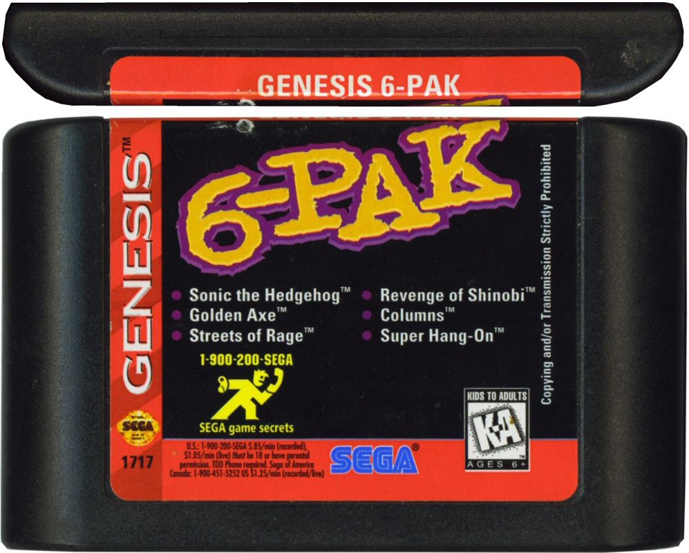 Media for 6-PAK (Genesis) (Alternate)