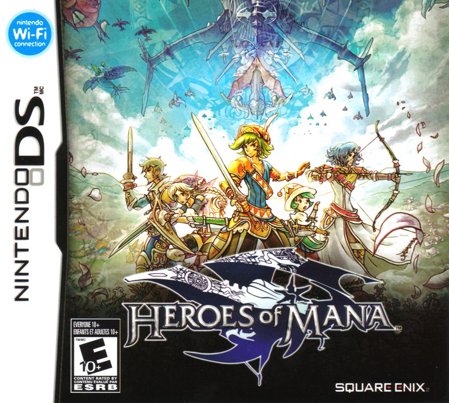 Front Cover for Heroes of Mana (Nintendo DS)
