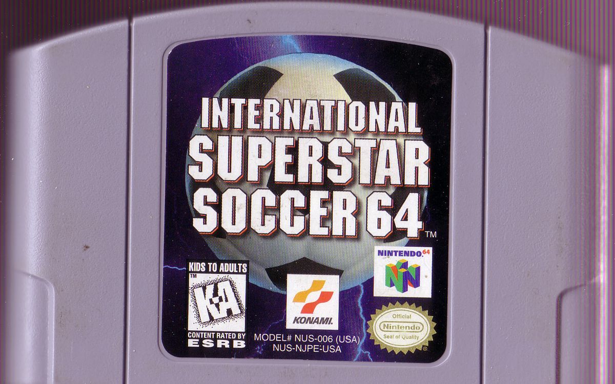 Media for International Superstar Soccer 64 (Nintendo 64)