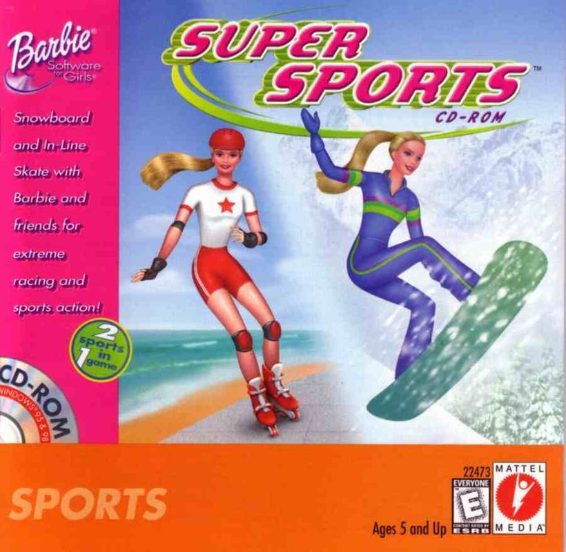 Other for Barbie: Super Sports (Windows): Jewel Case - Front