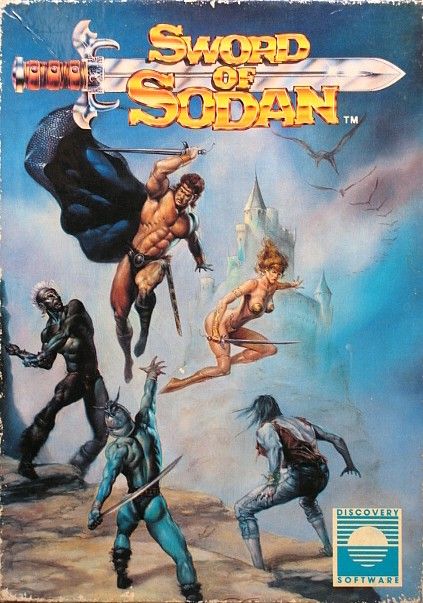 Front Cover for Sword of Sodan (Amiga)