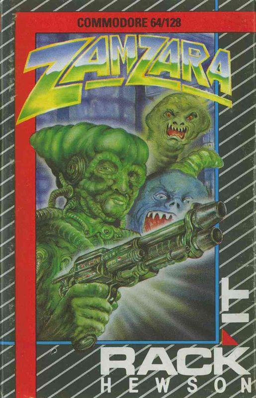 Front Cover for Zamzara (Commodore 64)