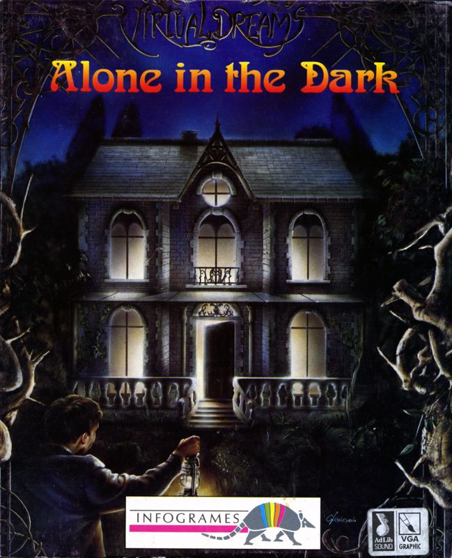 Front Cover for Alone in the Dark (DOS)
