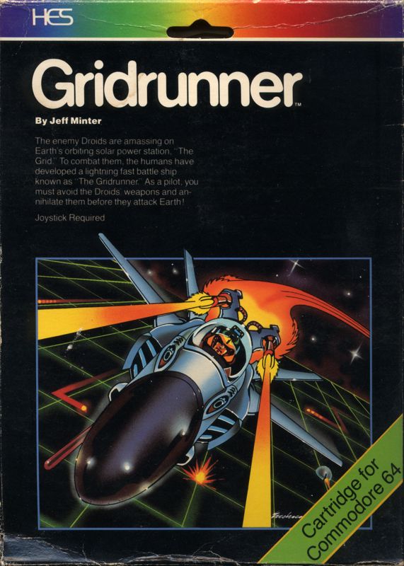 Front Cover for Gridrunner (Commodore 64)