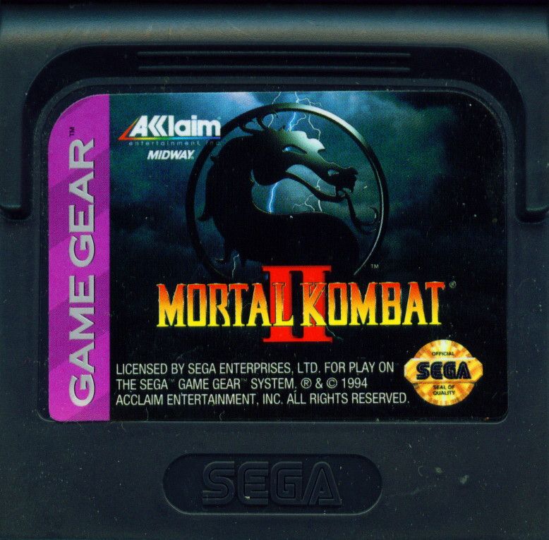 Media for Mortal Kombat II (Game Gear)
