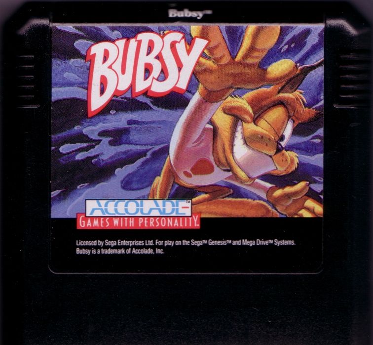 Media for Bubsy in: Claws Encounters of the Furred Kind (Genesis)