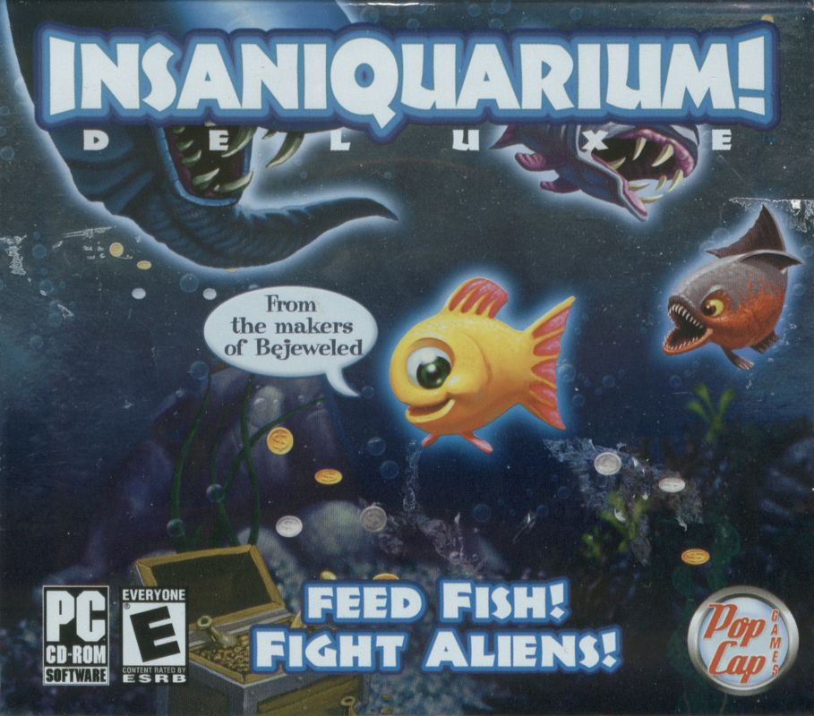 Front Cover for Insaniquarium! Deluxe (Windows)
