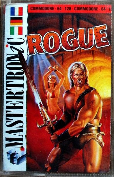 Front Cover for Rogue (Commodore 64) (Mastertronic release)