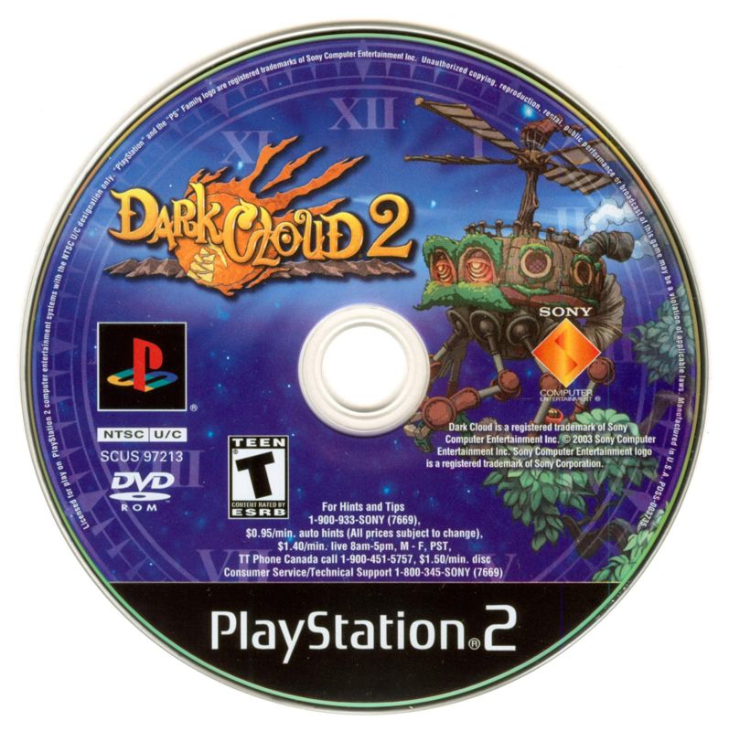 Media for Dark Cloud 2 (PlayStation 2)