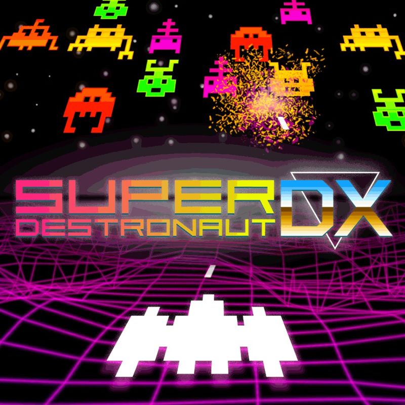 Front Cover for Super Destronaut DX (PlayStation 4) (download release)