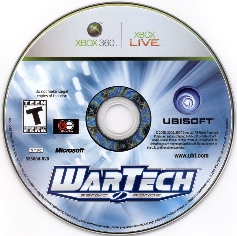 WarTech Senko no Ronde cover or packaging material MobyGames