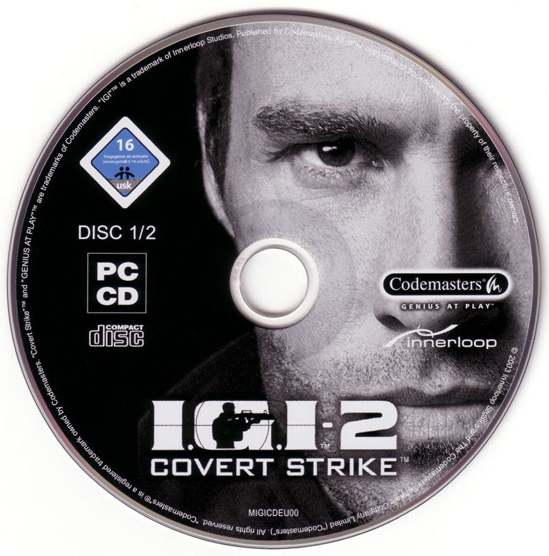 Media for I.G.I-2: Covert Strike (Windows): Disc 1