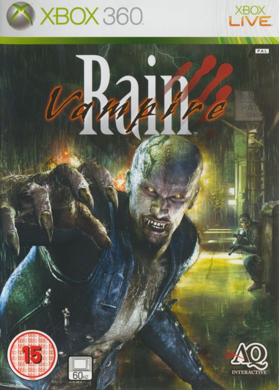 Front Cover for Vampire Rain (Xbox 360)