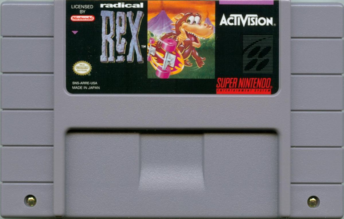 Media for Radical Rex (SNES)