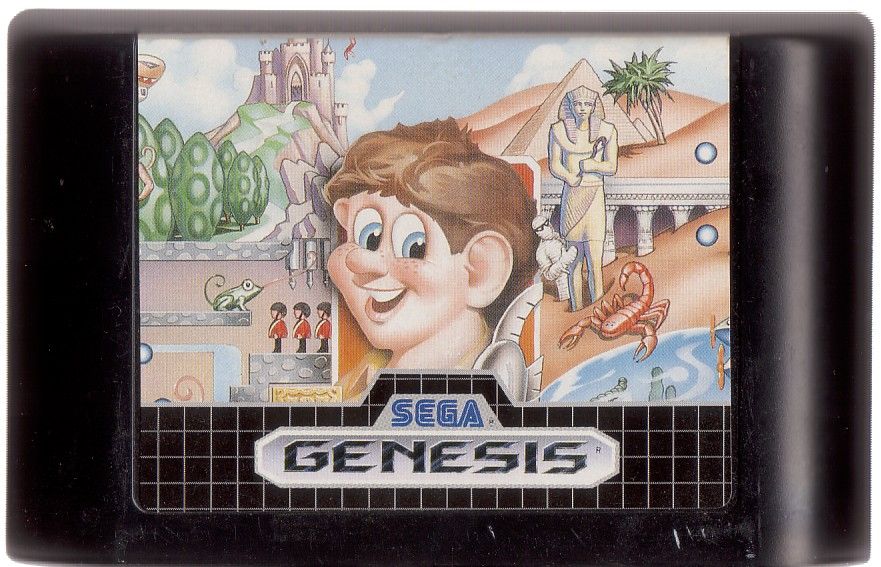 Media for Alex Kidd in the Enchanted Castle (Genesis)