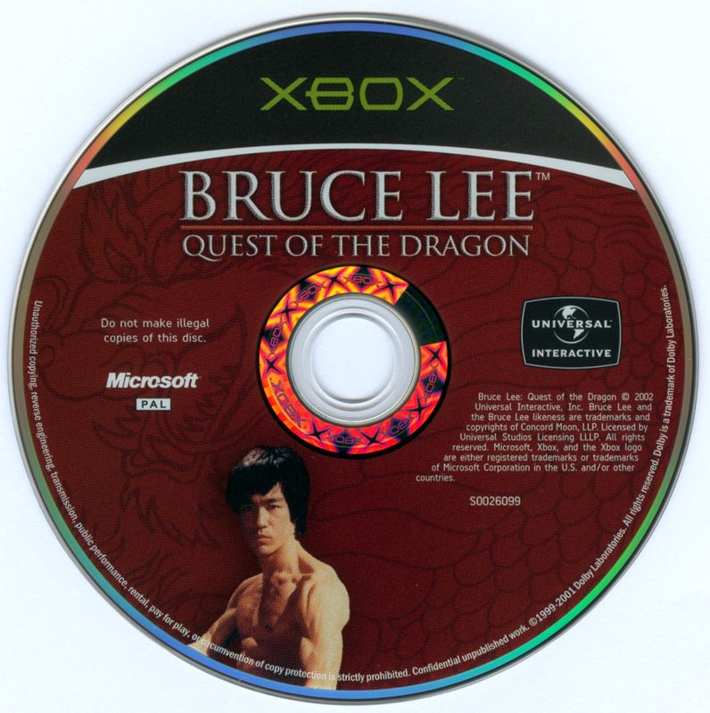 Media for Bruce Lee: Quest of the Dragon (Xbox)