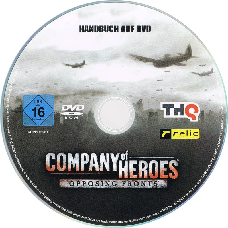 Media for Company of Heroes: Opposing Fronts (Windows) (Softgold release)