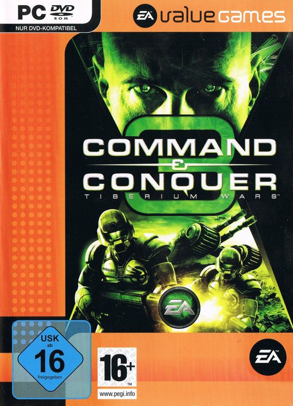 Front Cover for Command & Conquer 3: Tiberium Wars (Windows) (EA Value Games release)