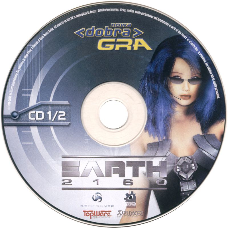 Media for Earth 2160 (Windows) (Dobra Gra release): Disc 1