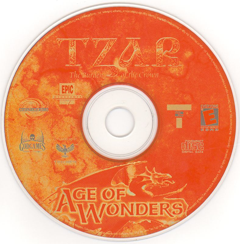 Media for Medieval Masters Collection (Windows): Tzar / Age of Wonders Disc