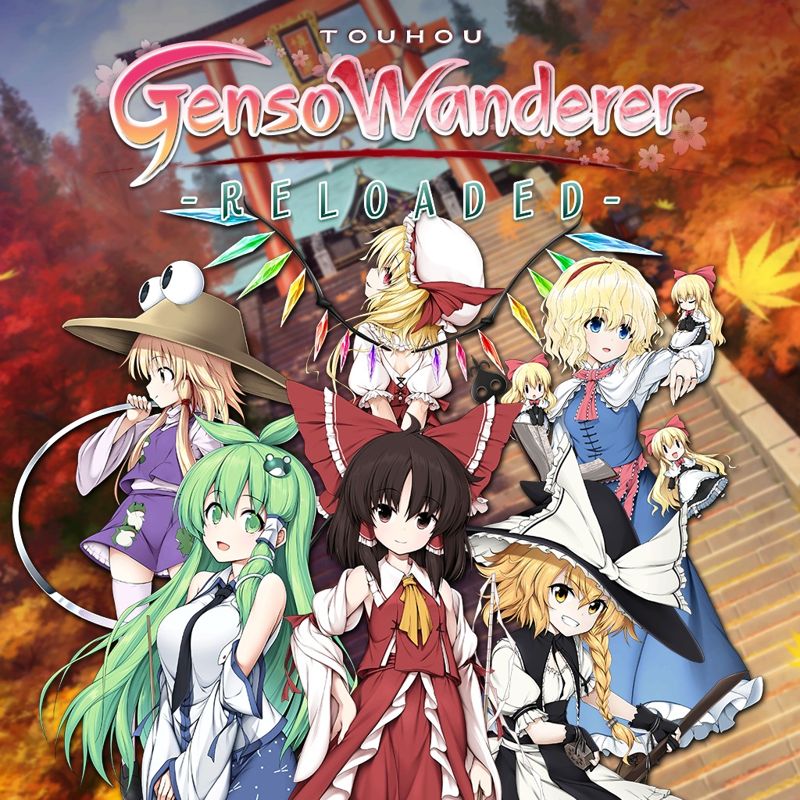 Front Cover for Touhou: Genso Wanderer - Reloaded (PlayStation 4) (download release)