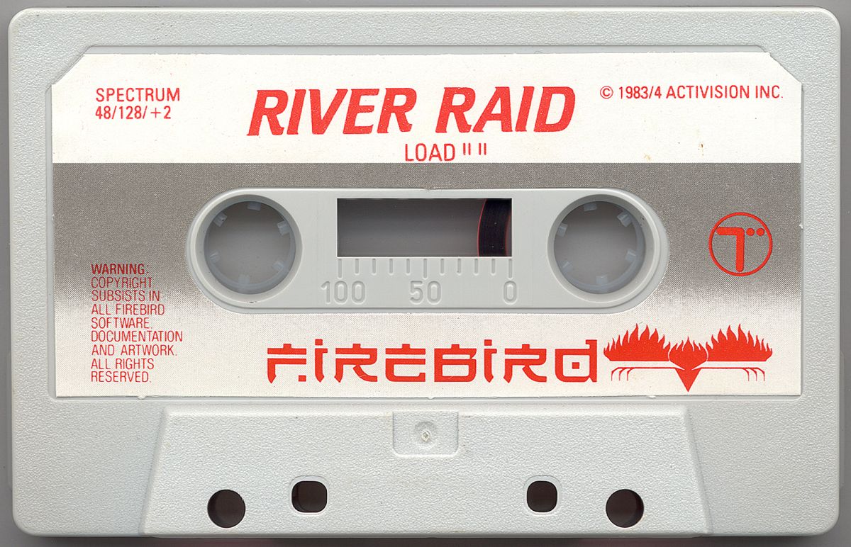 Media for River Raid (ZX Spectrum) (Budget release)