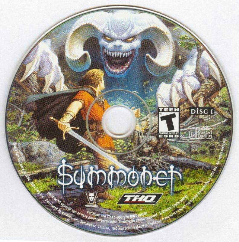 Media for Summoner (Windows): Disc 1