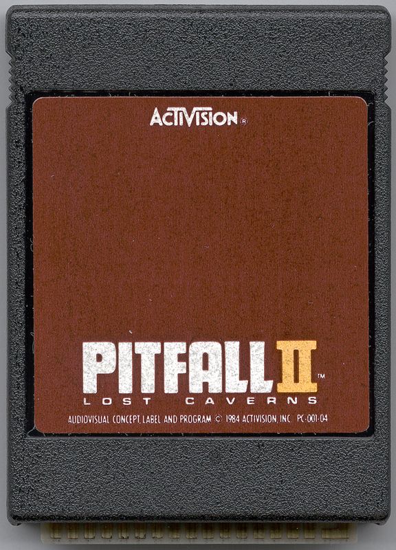 Media for Pitfall II: Lost Caverns (PC Booter)
