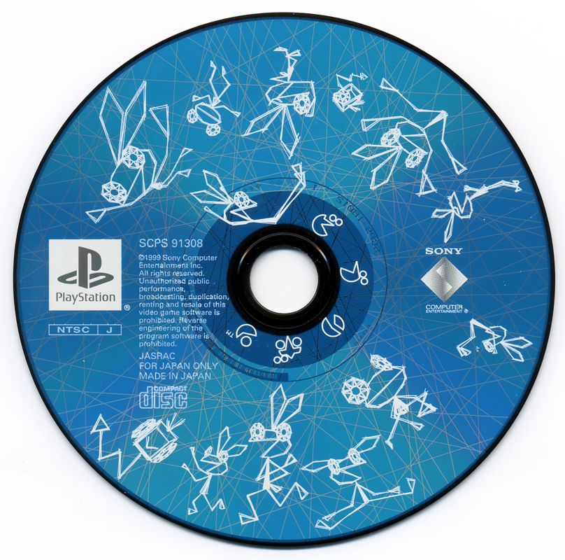 Media for Vib-Ribbon (PlayStation) (PSOne Books release)