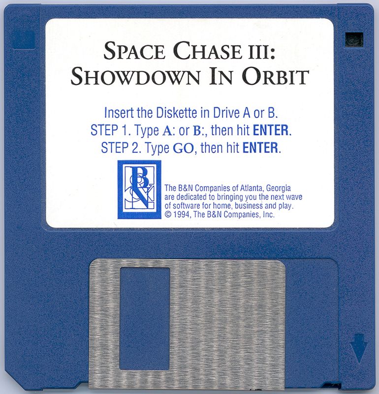 Media for Space Chase III: Showdown In Orbit (DOS)