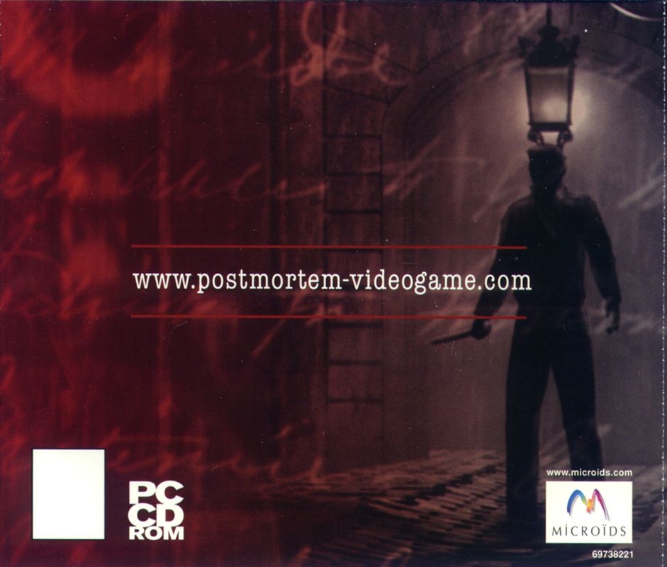 Other for Post Mortem (Windows): Jewel Case - Back