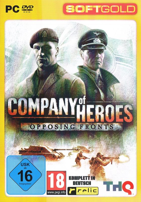 Front Cover for Company of Heroes: Opposing Fronts (Windows) (Softgold release)
