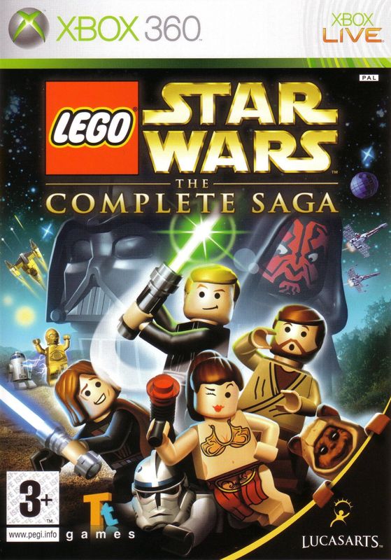 Front Cover for LEGO Star Wars: The Complete Saga (Xbox 360)