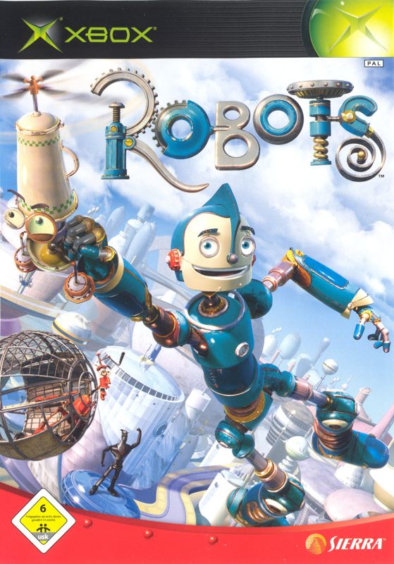 Front Cover for Robots (Xbox)