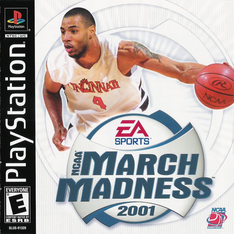 Front Cover for NCAA March Madness 2001 (PlayStation)