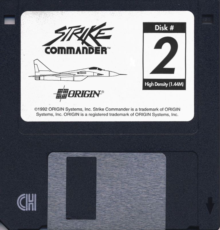 Media for Strike Commander (DOS): Disk 2