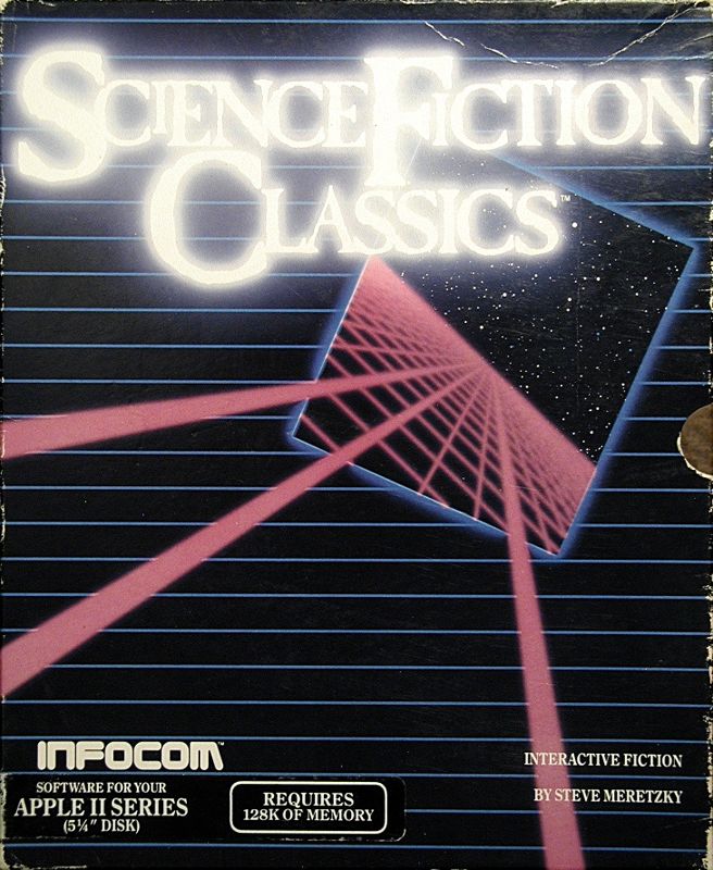 Front Cover for Science Fiction Classics (Apple II)