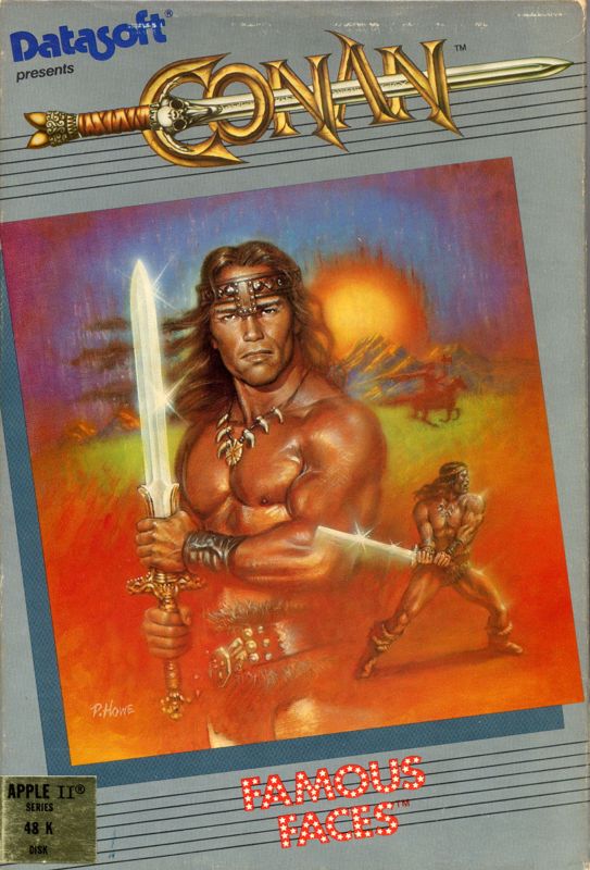 Front Cover for Conan (Apple II)