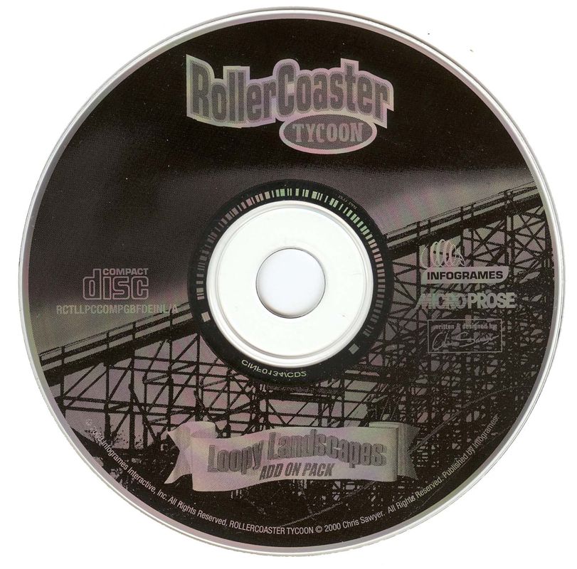 Media for RollerCoaster Tycoon: Gold Edition (Windows): Disc 2