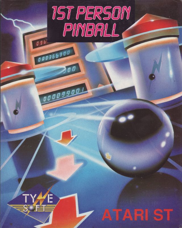 Front Cover for 1st Person Pinball (Atari ST)